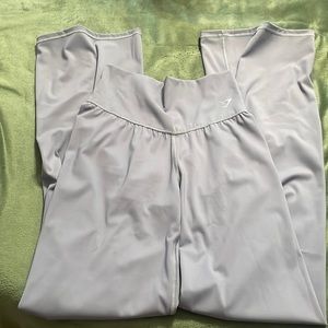 Blue flare leggings size m